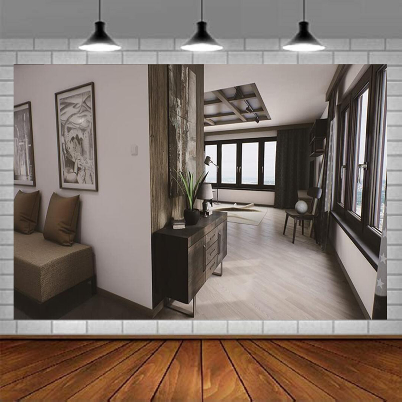 Home Office Zoom Background - ฉากหลังถ่ายภาพในสำนักงาน การประชุมทางไกลผ่านซูม สำหรับโฮมออฟฟิศ ร้านเสริมสวย ตู้หนังสือ ชั้นวางหนังสือ