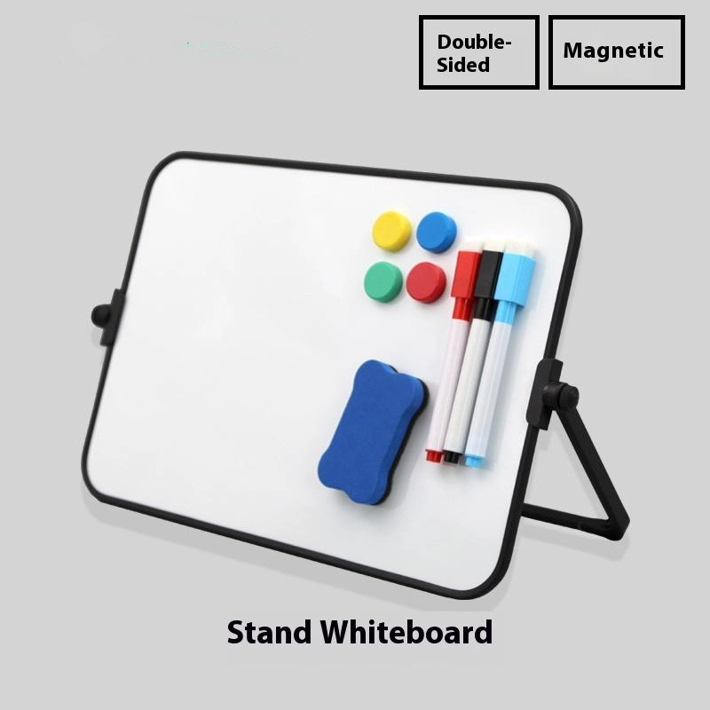 Magnetic Calendar Board - 1SET กระดานไวท์บอร์ดแบบลบได้พร้อมขาตั้ง กระดานไวท์บอร์ดแบบลบได้พร้อมขาตั้ง กระดานนำเสนอสำหรับโรงเรียนพร้อมขายึดโต๊ะที่มั่นคง