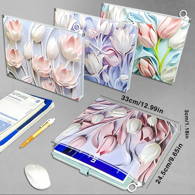 แฟ้มเอกสารแบบขยายขนาดใหญ่ A4 จ - Home Office Travel Document บทวิจารณ์และราคา
