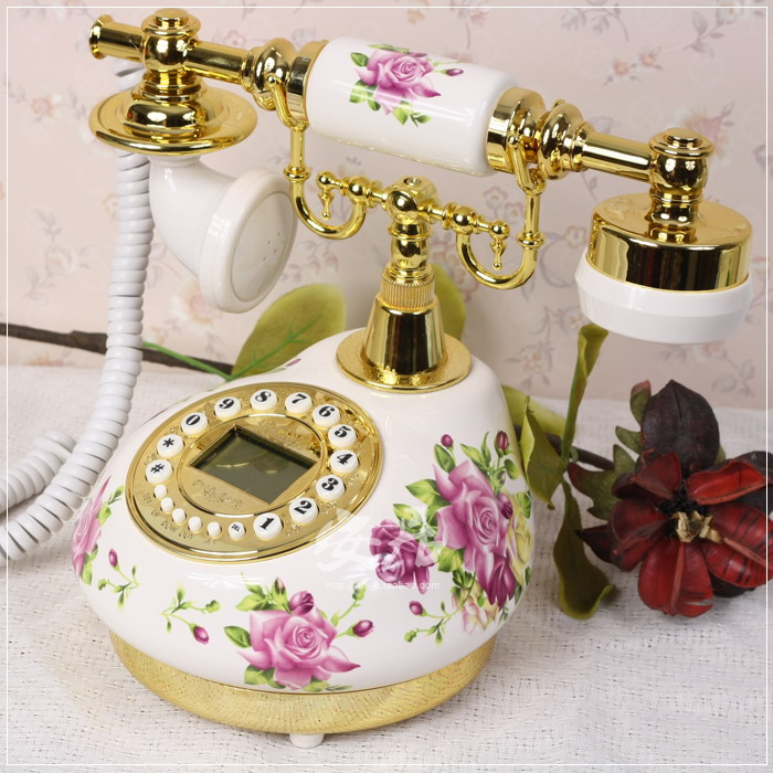 โทรศัพท์แบบมีสาย Retro โทรศัพท - Home Office Call Center บทวิจารณ์และราคา