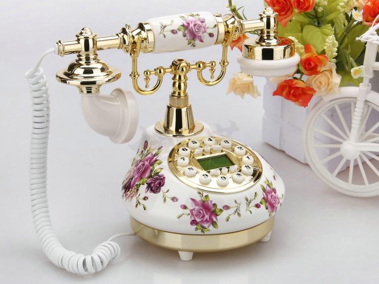 โทรศัพท์แบบมีสาย Retro โทรศัพท - Home Office Call Center บทวิจารณ์และราคา