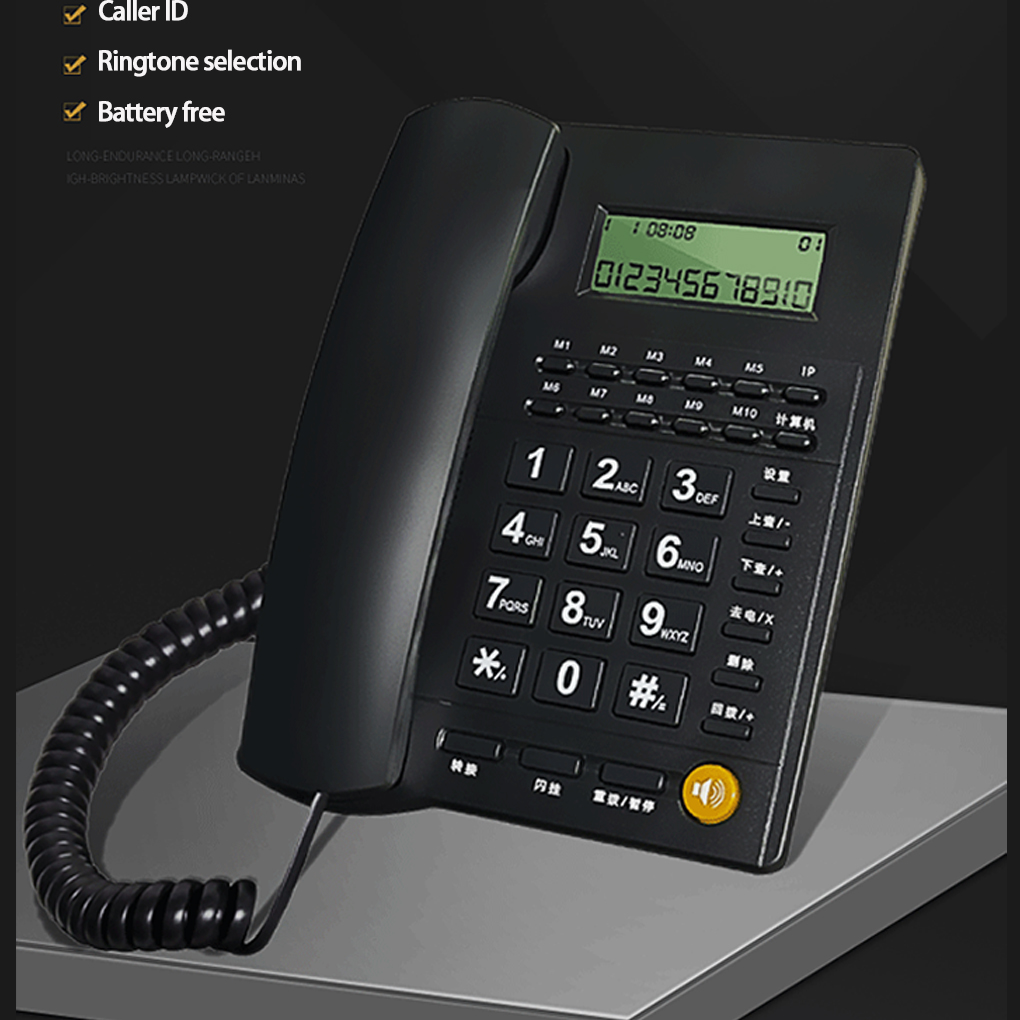 ใหม่โทรศัพท์พื้นฐานโทรศัพท์ตั้ - Home Office Call Center บทวิจารณ์และราคา