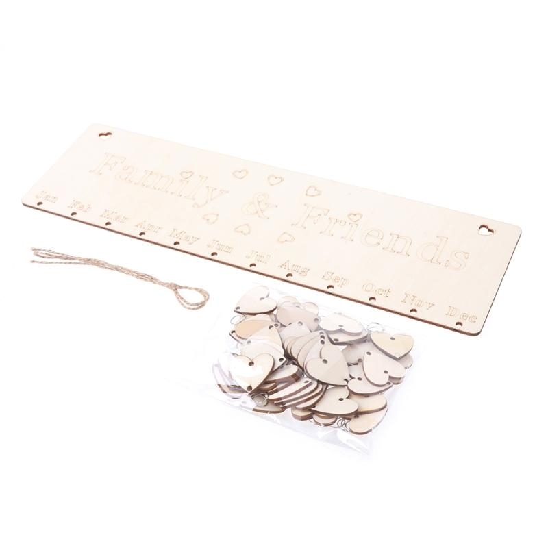 ปฏิทินไม้วันเกิดเครื่องเตือนคว - Magnetic Calendar Board บทวิจารณ์และราคา