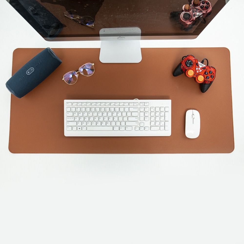 แผ่นรองคีย์บอร์ดหนัง PU สีสันส - Home Office Keyboard บทวิจารณ์และราคา