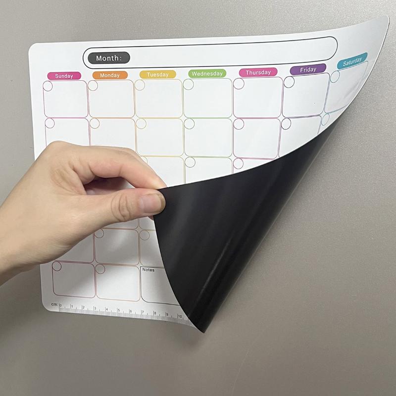ปฏิทินแม่เหล็กติดตู้เย็นแบบลบไ - Magnetic Calendar Board บทวิจารณ์และราคา