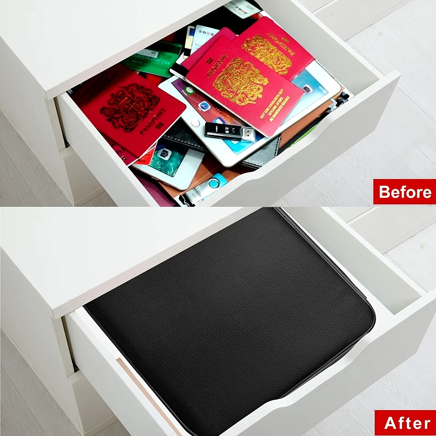 แฟ้มOrganizerกระเป๋าเอกสารHome - Home Office Travel Document บทวิจารณ์และราคา