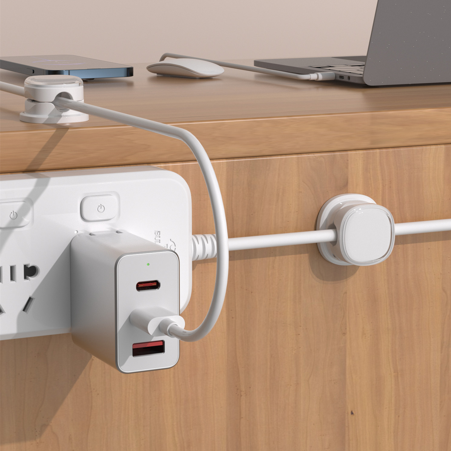 3/6/8/12PCS คลิปหนีบสายแม่เหล็ - Home Office Call Center บทวิจารณ์และราคา