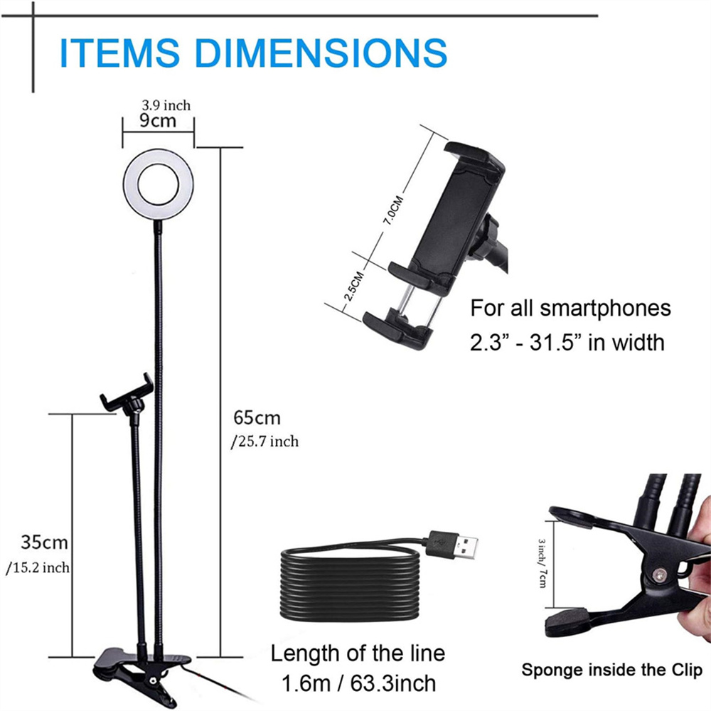 ที่วางโทรศัพท์มือถือแบบยืดหยุ่ - Home Office Lamp บทวิจารณ์และราคา