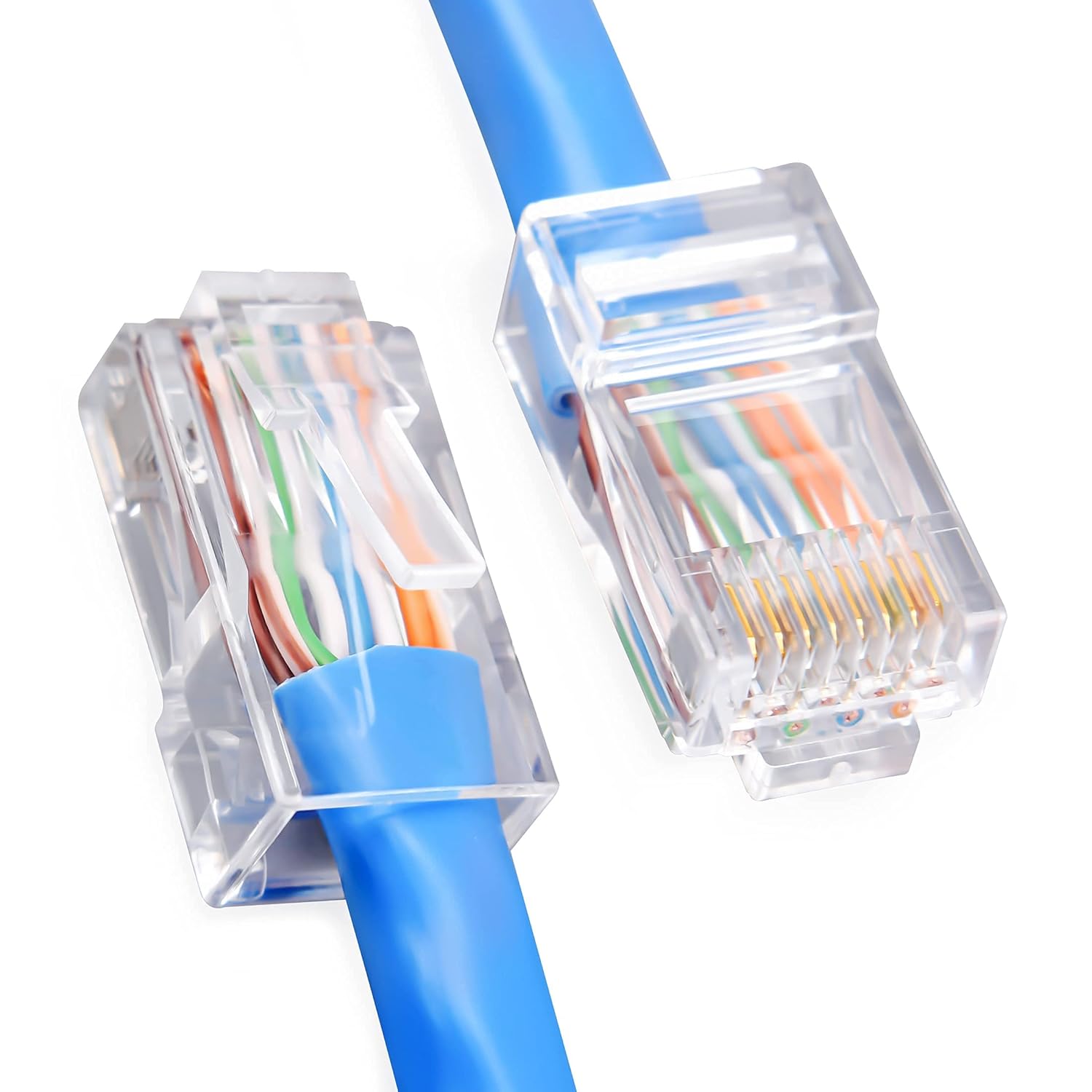 หัวต่อสายอีเธอร์เน็ต Cat5e แบบ - Home Office Contact บทวิจารณ์และราคา