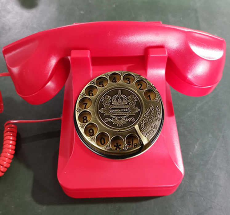 โทรศัพท์บ้านแบบหมุนย้อนยุค ไร้ - Home Office Call Center บทวิจารณ์และราคา