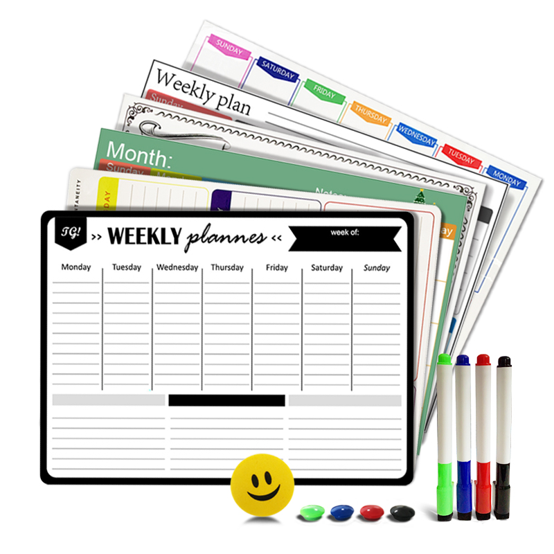 A3 แม่เหล็กรายสัปดาห์และรายเดื - Magnetic Calendar Board บทวิจารณ์และราคา