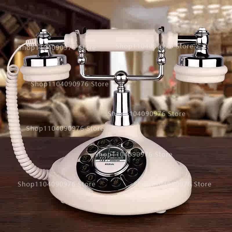 โทรศัพท์ย้อนยุคสไตล์ยุโรป สำหร - Home Office Phone Number บทวิจารณ์และราคา