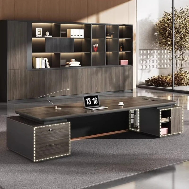 โต๊ะทำงานและสถานีทำงาน โต๊ะทำง - Home Office L Shaped Desk บทวิจารณ์และราคา