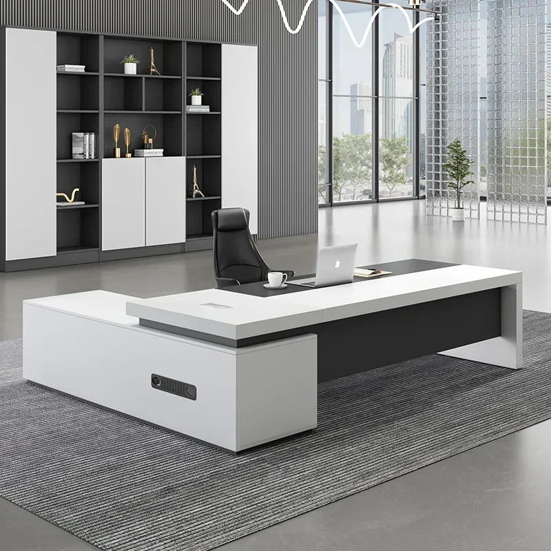 ตู้เก็บของติดผนังสำหรับสำนักงา - Home Office L Shaped Desk บทวิจารณ์และราคา