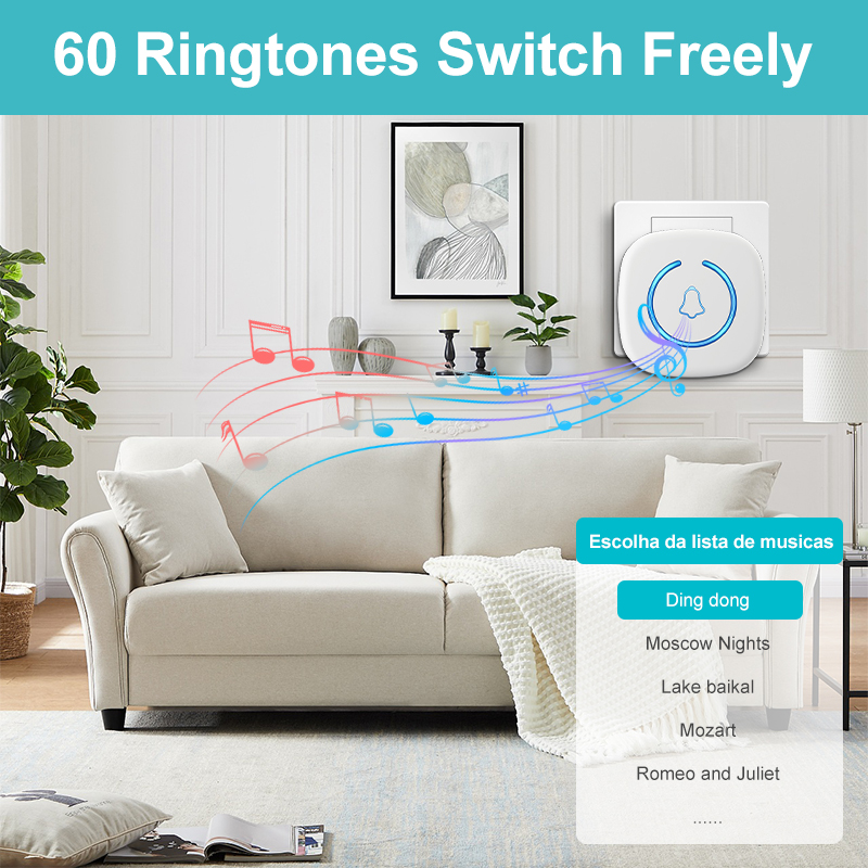 EZHEN สมาร์ทไร้สาย Doorbell ยิ - Home Office Call Center บทวิจารณ์และราคา
