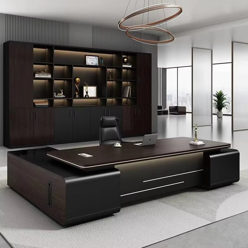 โต๊ะทำงานสำนักงานหรูหรา โต๊ะทำ - Home Office L Shaped Desk บทวิจารณ์และราคา