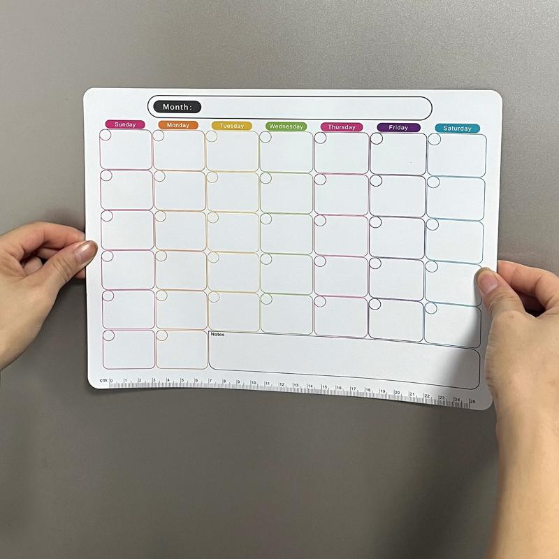📚   ปฏิทินแม่เหล็กติดตู้เย็น ก - Magnetic Calendar Board บทวิจารณ์และราคา