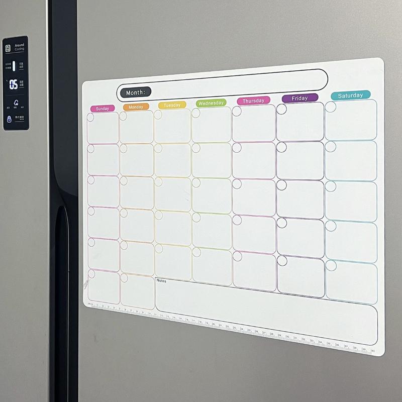 📚   ปฏิทินแม่เหล็กติดตู้เย็น ก - Magnetic Calendar Board บทวิจารณ์และราคา