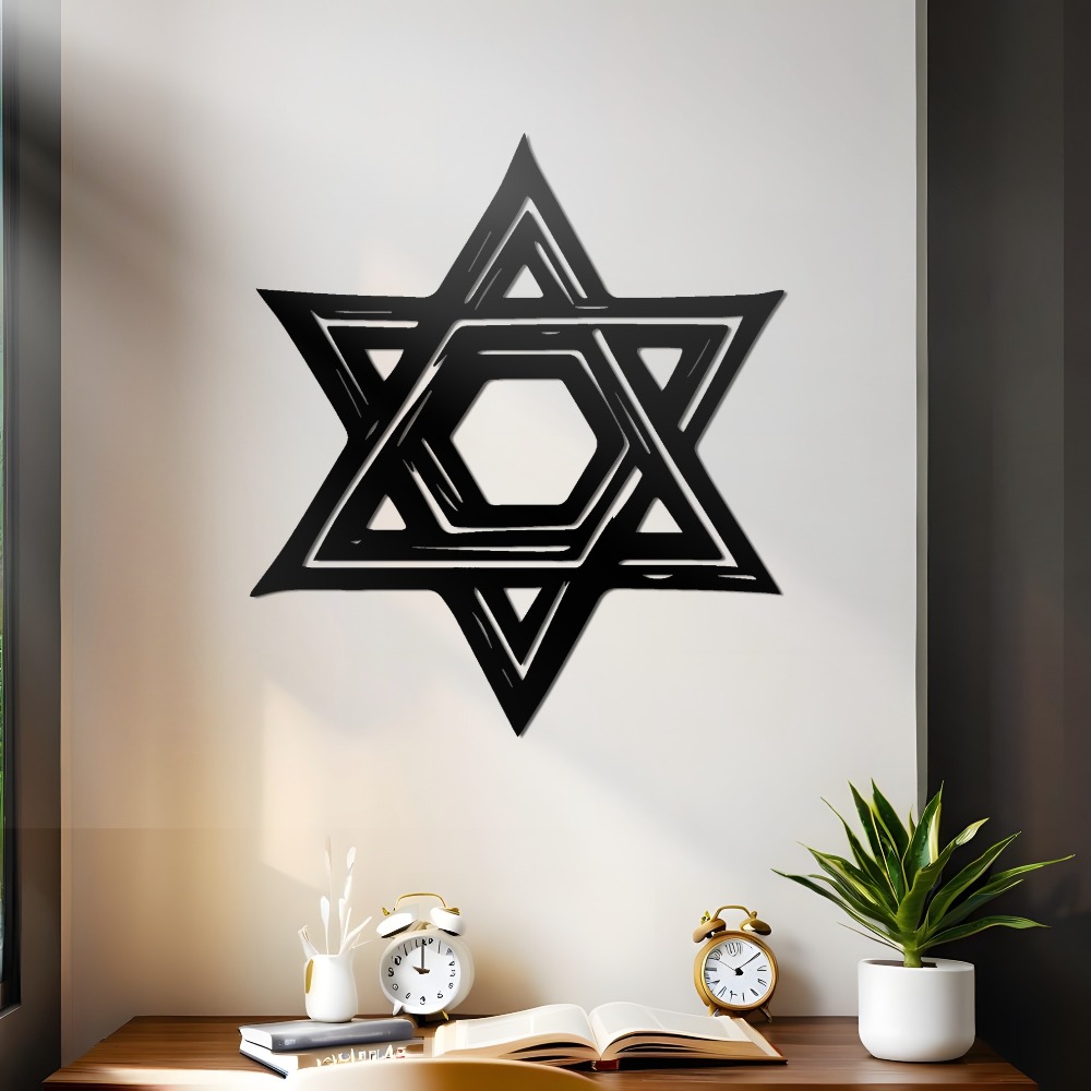 CIFBUY งานศิลปะติดผนังโลหะรูปด - Home Office Art บทวิจารณ์และราคา