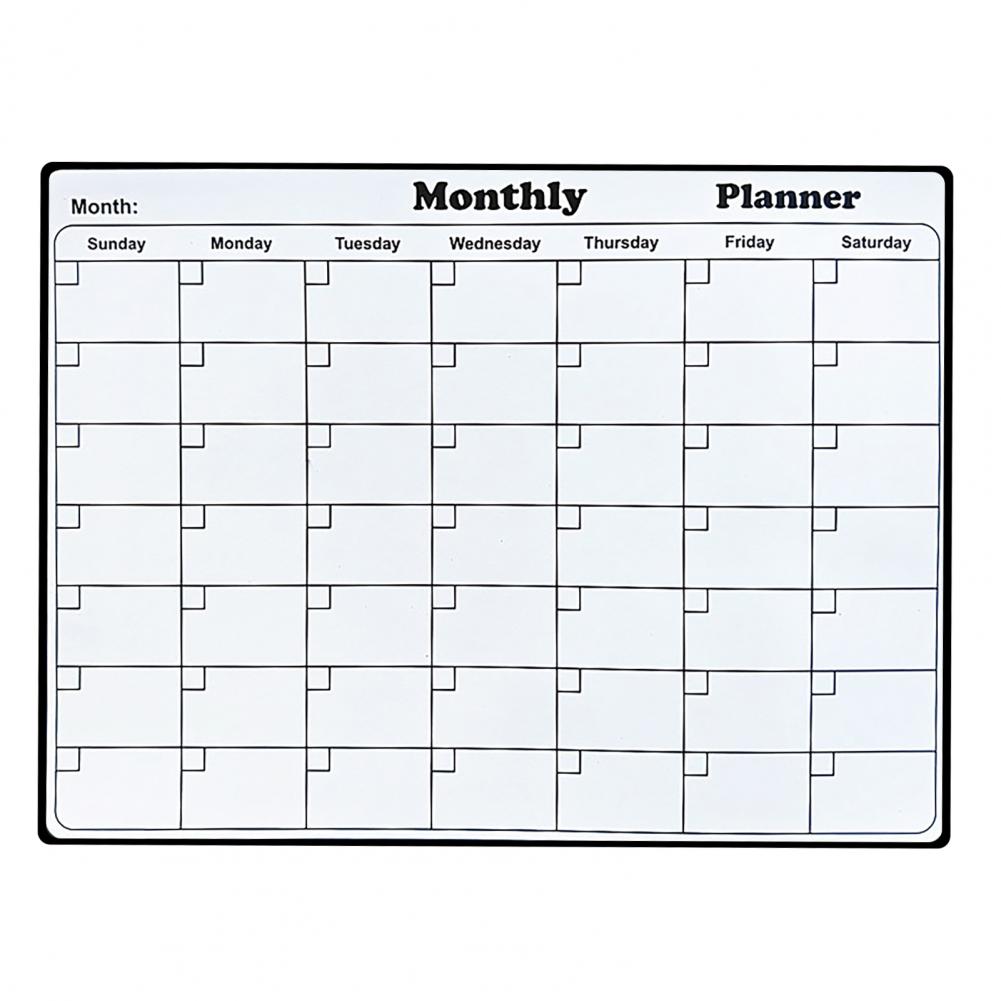 กระดานไวท์บอร์ดแม่เหล็กสำหรับต - Magnetic Calendar Board บทวิจารณ์และราคา