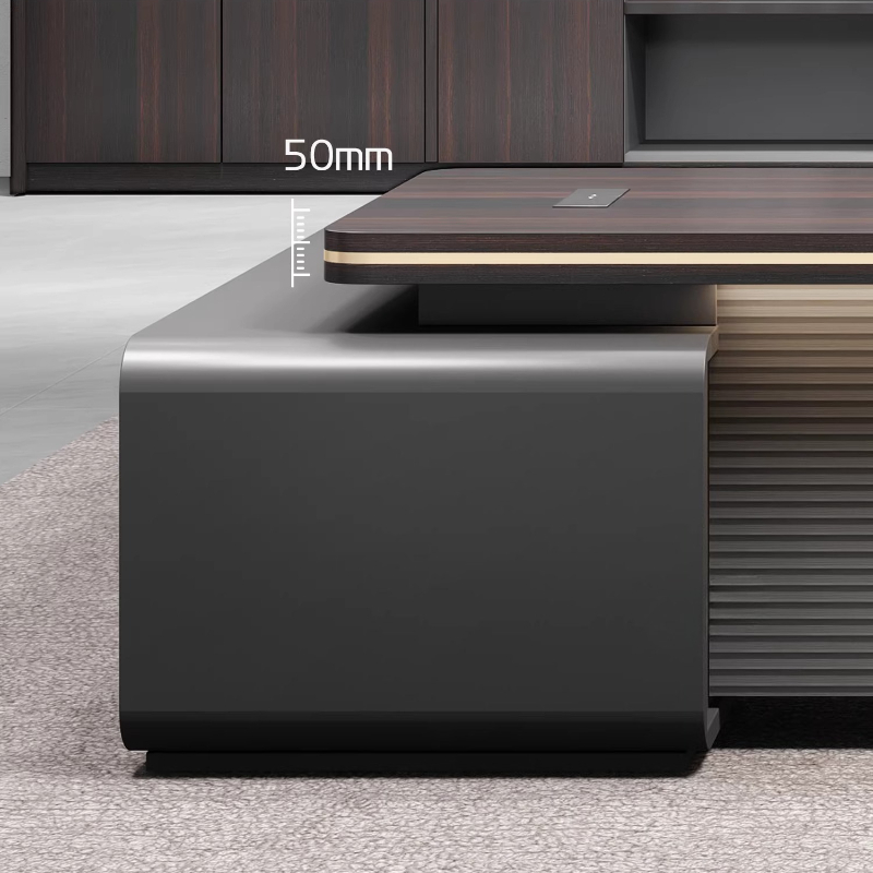 โต๊ะคอมพิวเตอร์แบบยุโรปพร้อมลิ - Home Office L Shaped Desk บทวิจารณ์และราคา