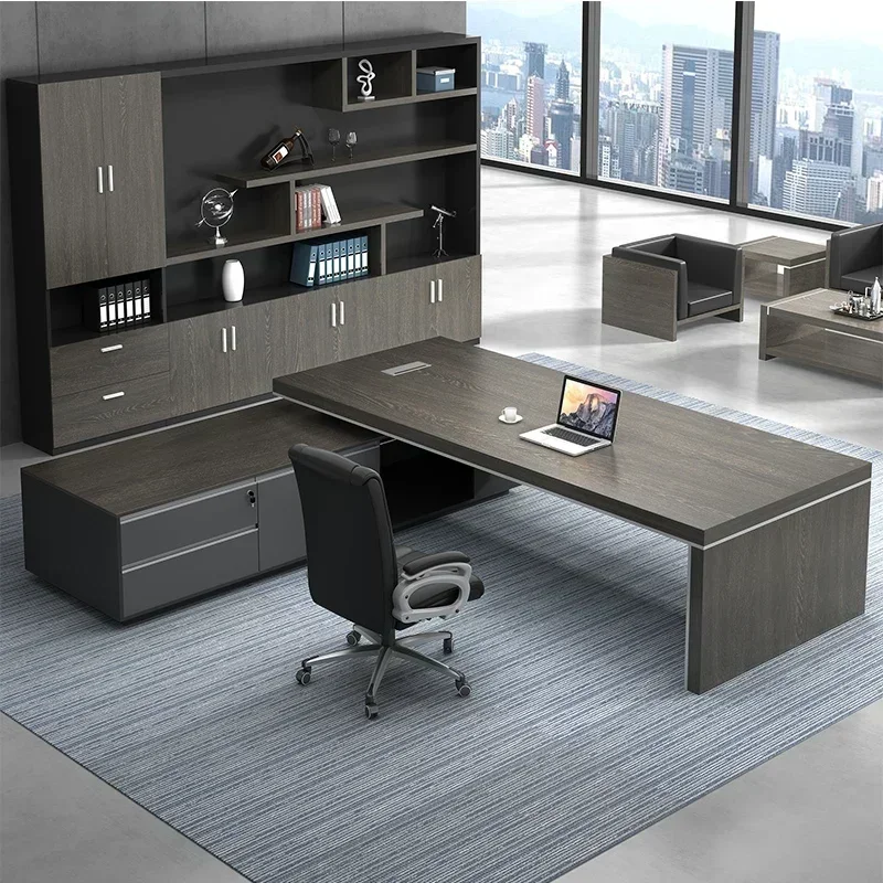 โต๊ะทํางานคอมพิวเตอร์หน่วยงาน  - Home Office L Shaped Desk บทวิจารณ์และราคา