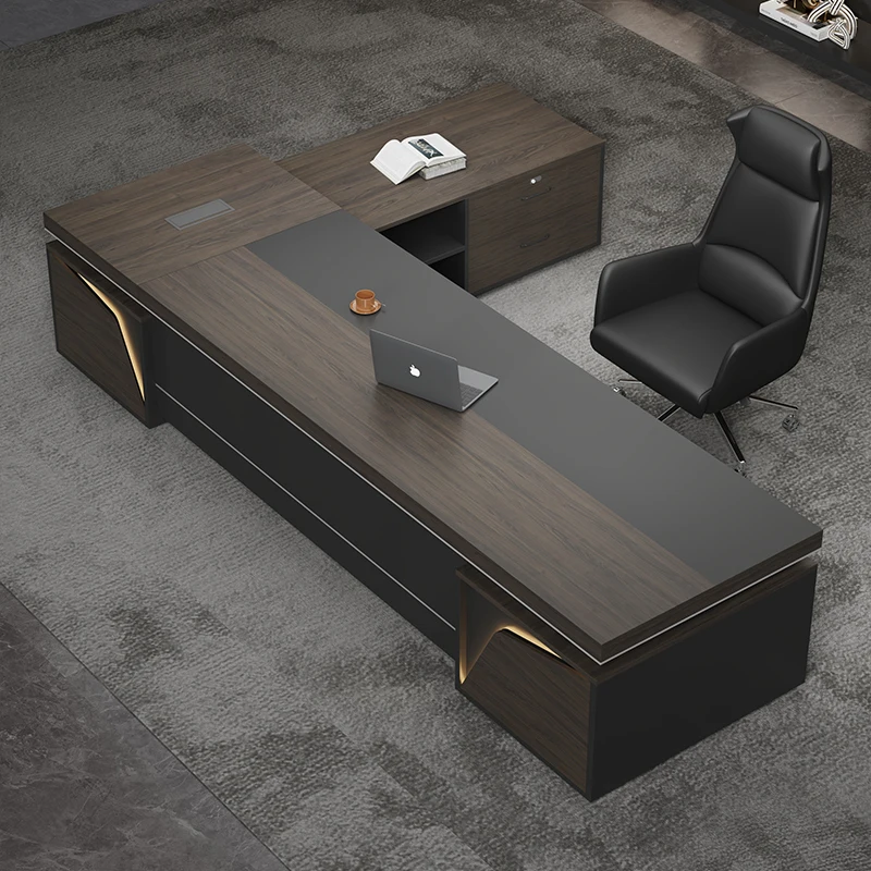 เฟอร์นิเจอร์สำนักงาน โต๊ะทำงาน - Home Office L Shaped Desk บทวิจารณ์และราคา