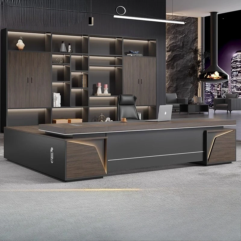 เฟอร์นิเจอร์สำนักงาน โต๊ะทำงาน - Home Office L Shaped Desk บทวิจารณ์และราคา