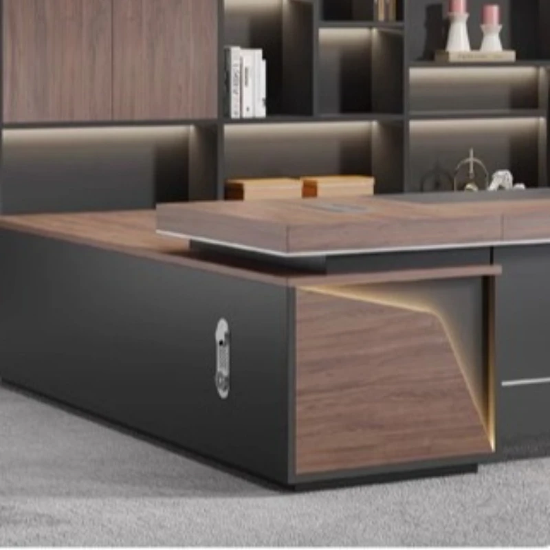 เฟอร์นิเจอร์สำนักงาน โต๊ะทำงาน - Home Office L Shaped Desk บทวิจารณ์และราคา