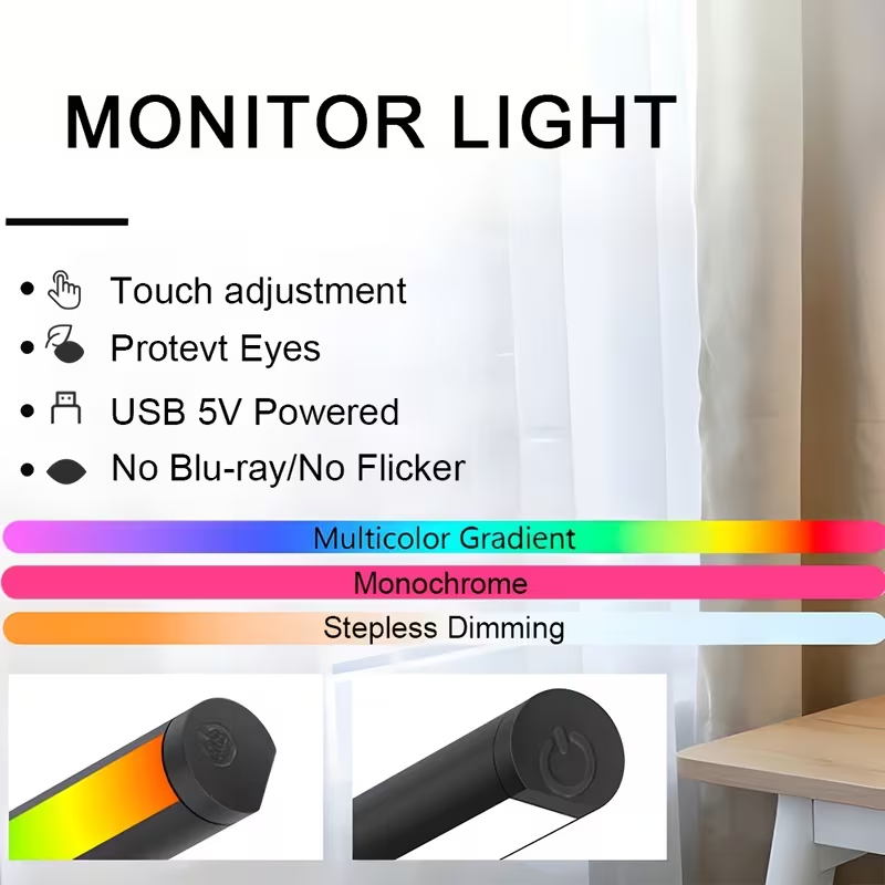 ไฟ LED สำหรับแขวนหน้าจอคอมพิวเ - Home Office Lamp บทวิจารณ์และราคา