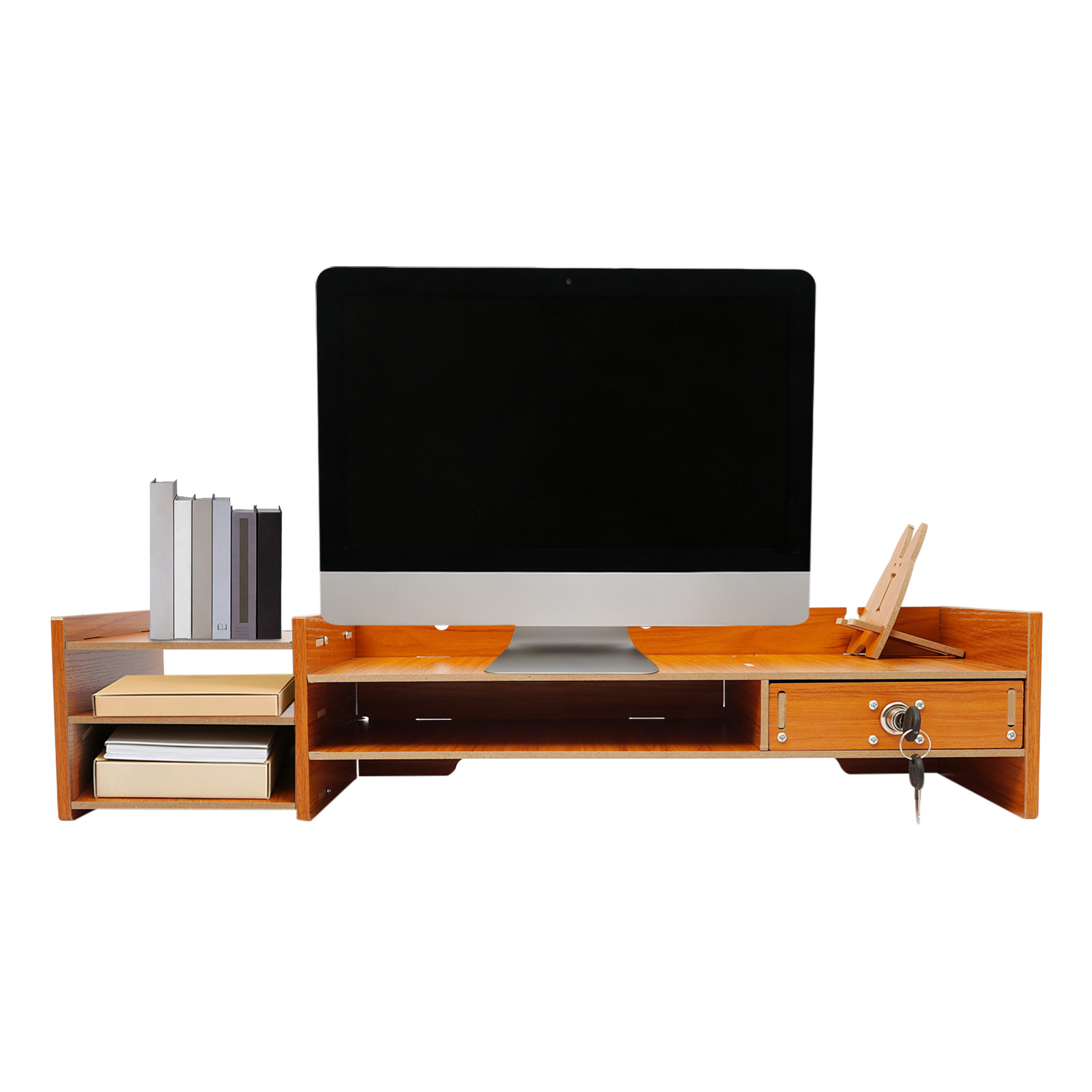 แท่นวางจอคอมพิวเตอร์ MDF แบบ E - Home Office Call Center บทวิจารณ์และราคา