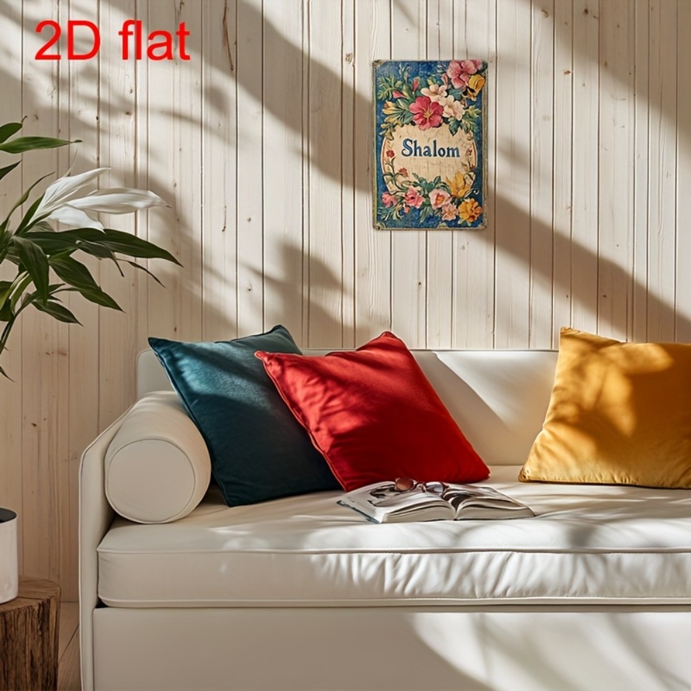 CIFBUY ป้ายโลหะอลูมิเนียมลายดอ - Home Office Art บทวิจารณ์และราคา