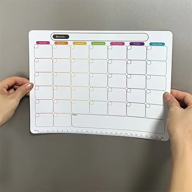 แม่เหล็กติดตู้เย็น, สมุดวางแผน - Magnetic Calendar Board บทวิจารณ์และราคา