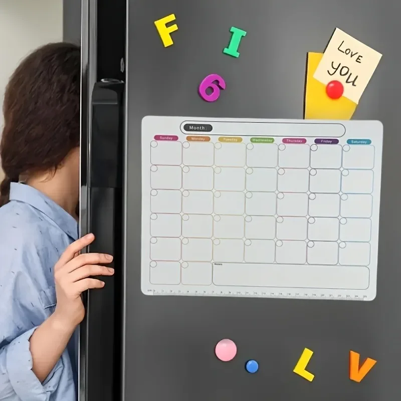 แม่เหล็กติดตู้เย็น, สมุดวางแผน - Magnetic Calendar Board บทวิจารณ์และราคา
