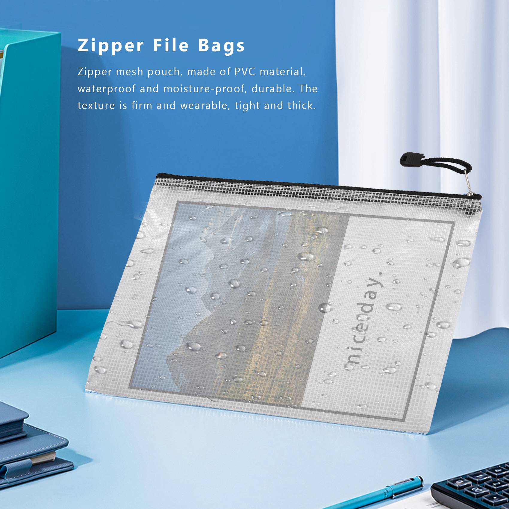 20 ชิ้น B5 ซิปกระเป๋าเอกสาร, ก - Home Office Travel Document บทวิจารณ์และราคา